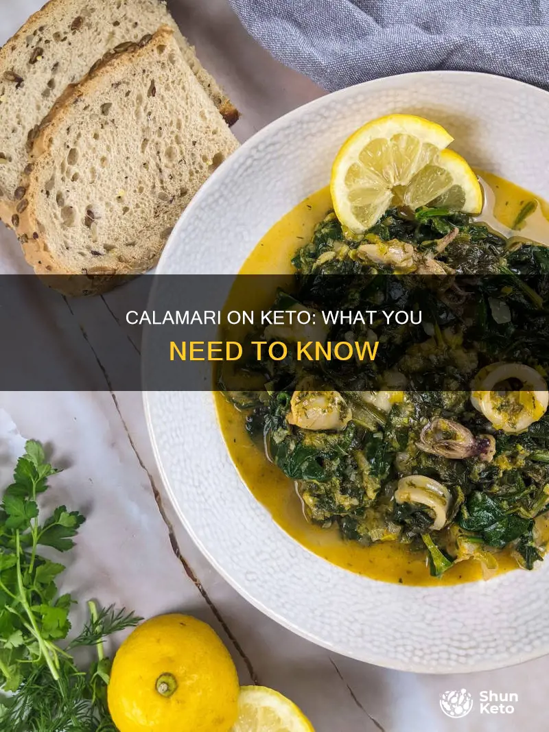 can you eat calamari on keto