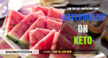 Keto-Friendly Melons: Cantaloupe and Watermelon Options