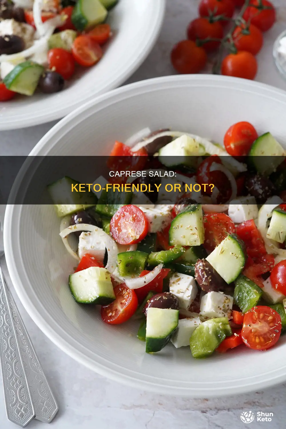 can you eat caprese salad on keto