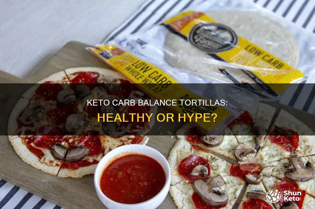 can you eat carb balance tortillas on keto