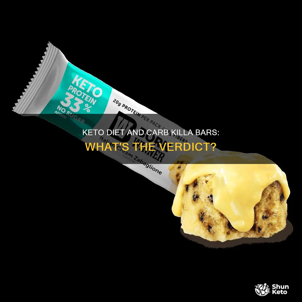 can you eat carb killa bars on keto