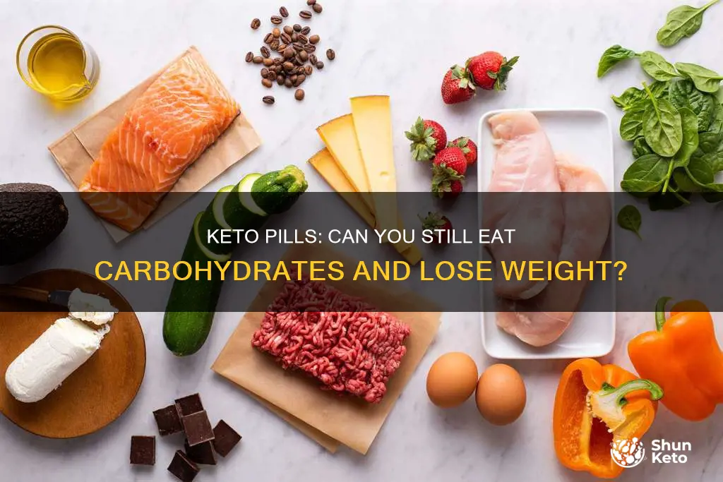 can you eat carbs on keto pills