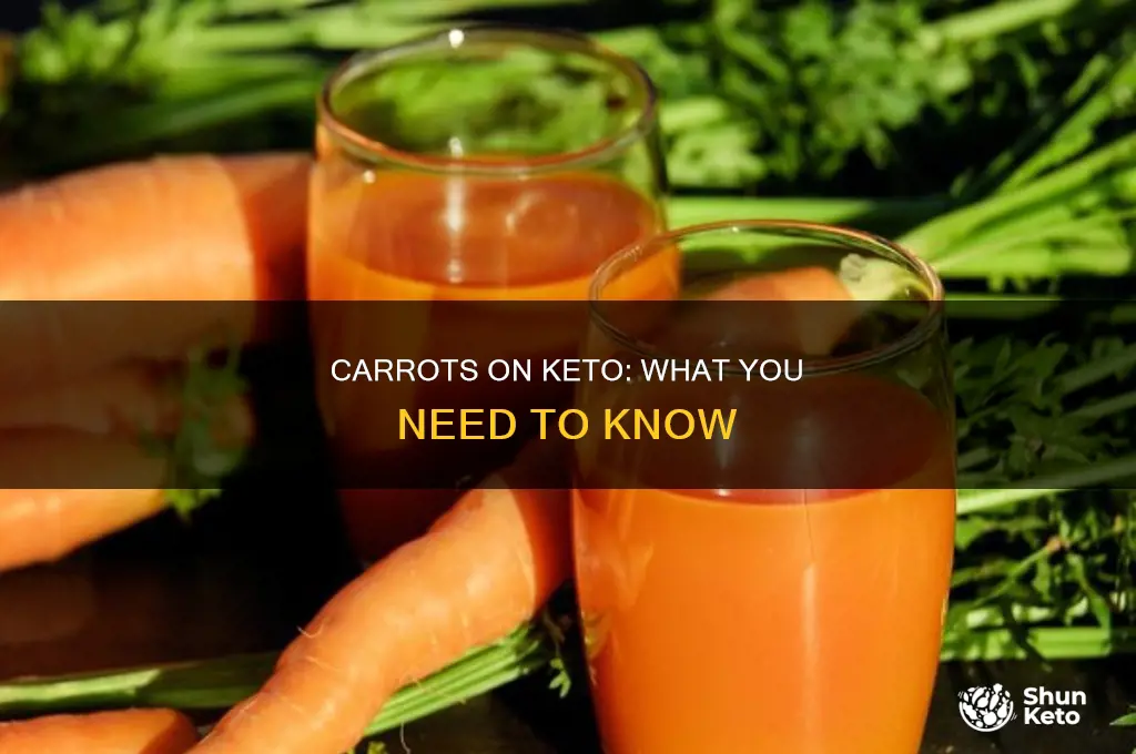 can you eat carrot on keto