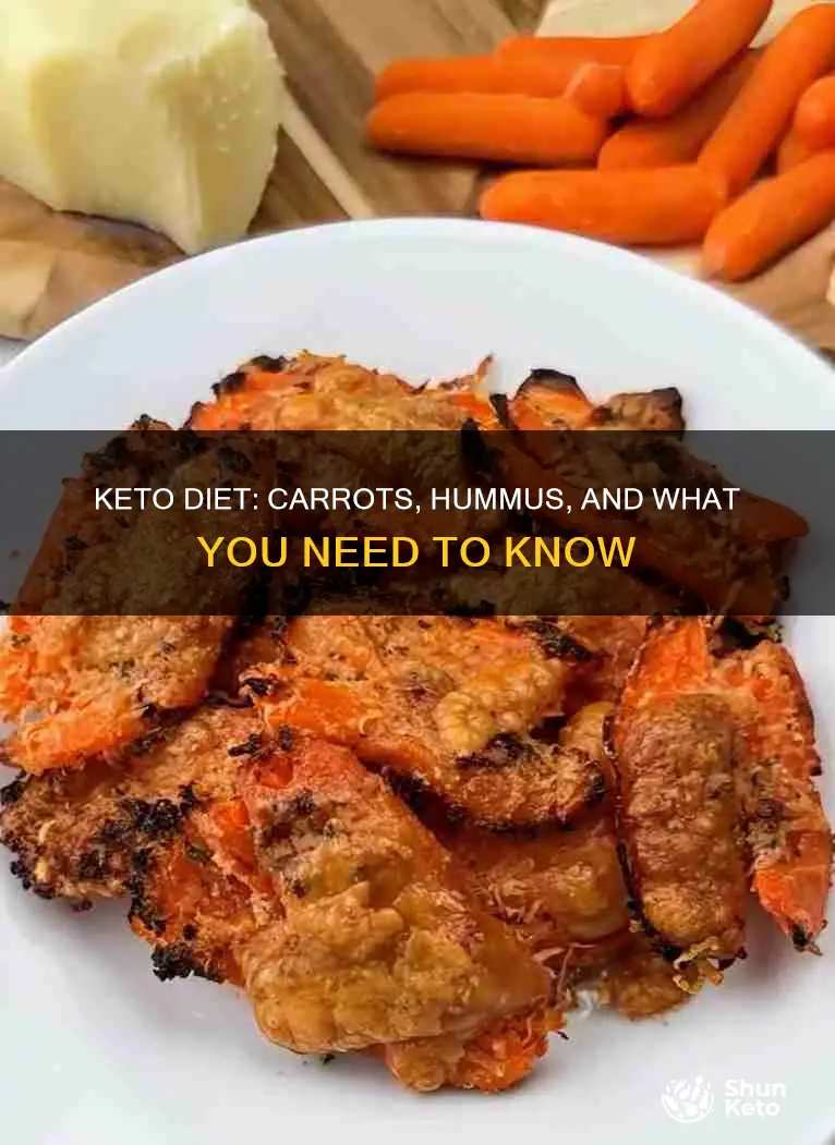 can you eat carrots and hummus on keto diet