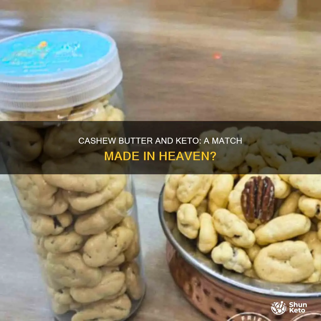 can you eat cashew butter on keto