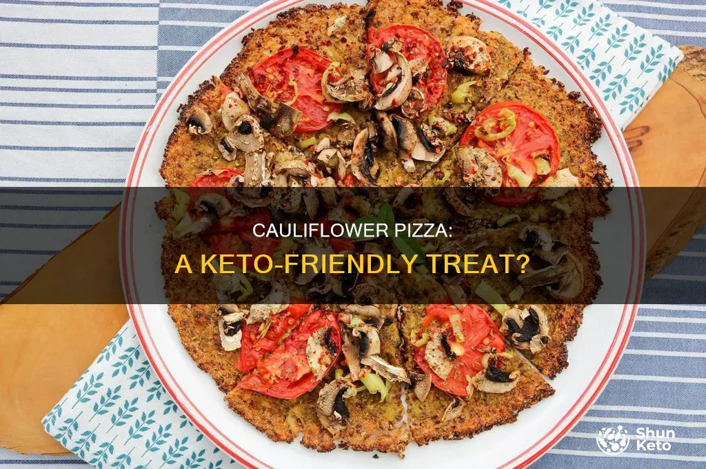 can you eat cauliflower pizza on keto