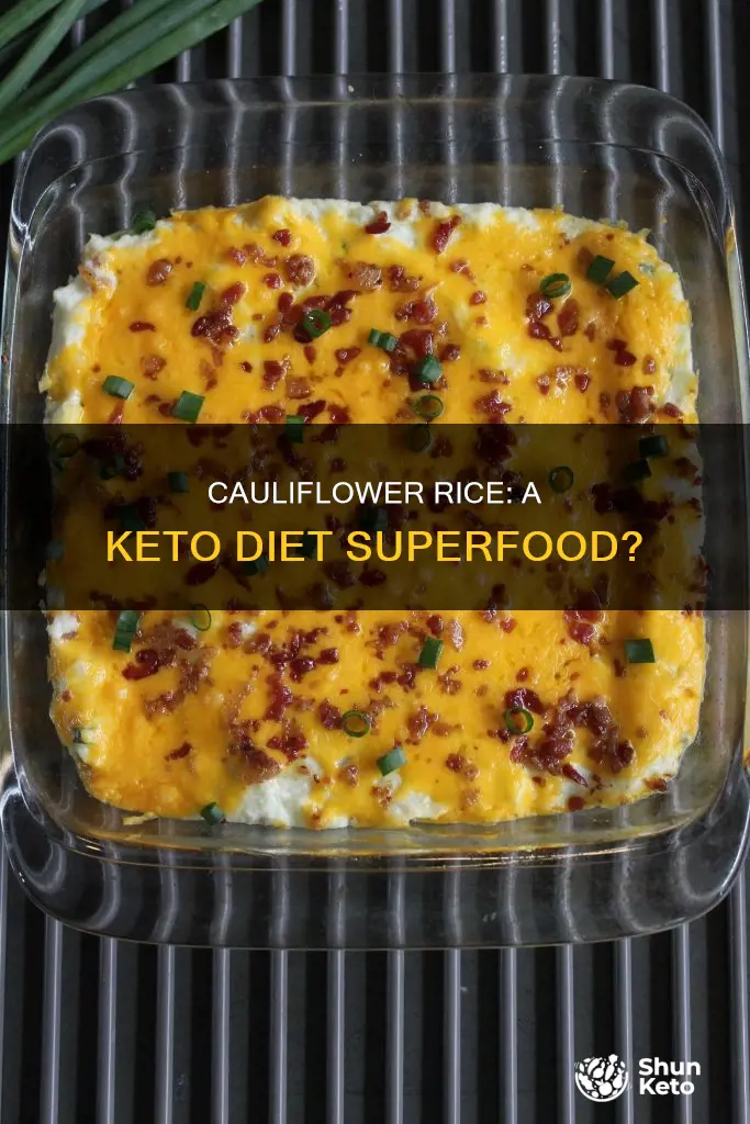 can you eat cauliflower rice on a keto diet