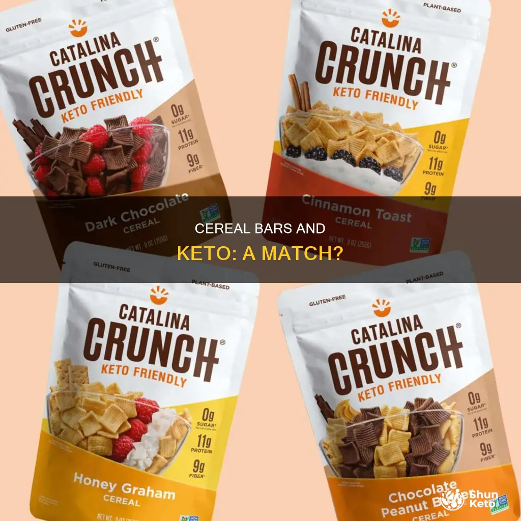 can you eat cereal bars on keto
