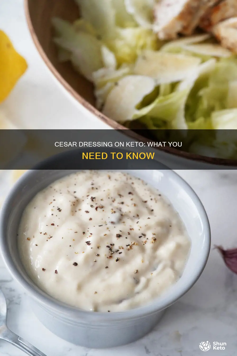 can you eat cesar dressing on keto