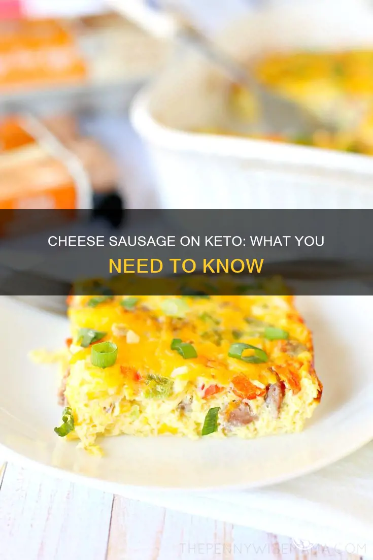 can you eat cheese sausage on keto