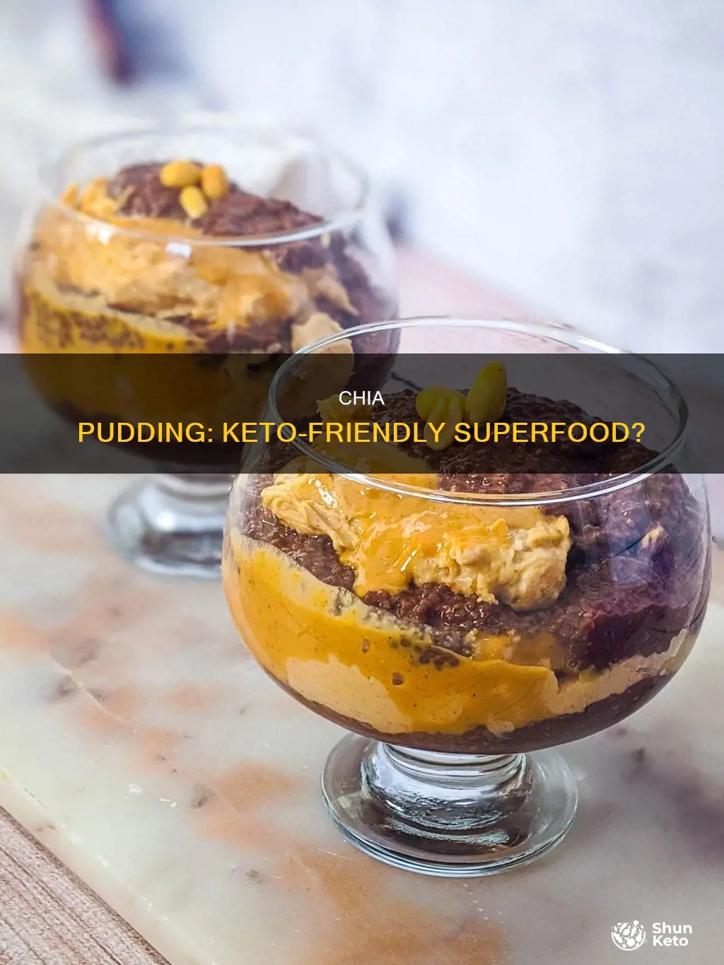 can you eat chia pudding on keto