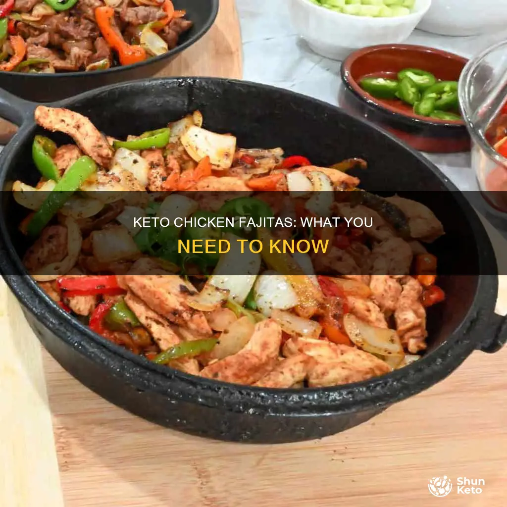 can you eat chicken fajitas on keto diet