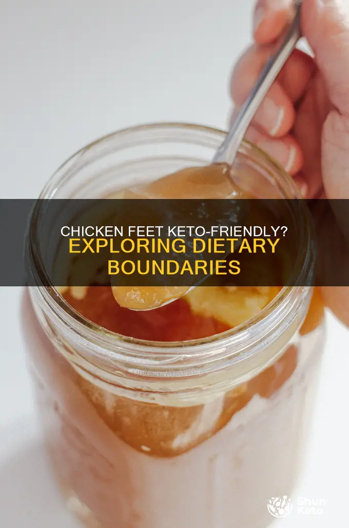 can you eat chicken feet on keto