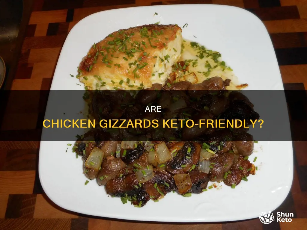 can you eat chicken gizzards on keto