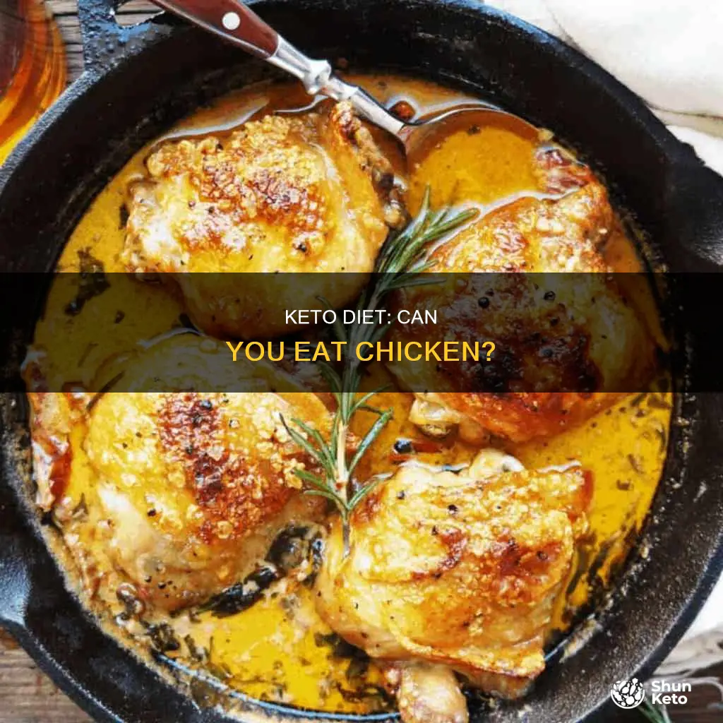 can you eat chicken in keto diet