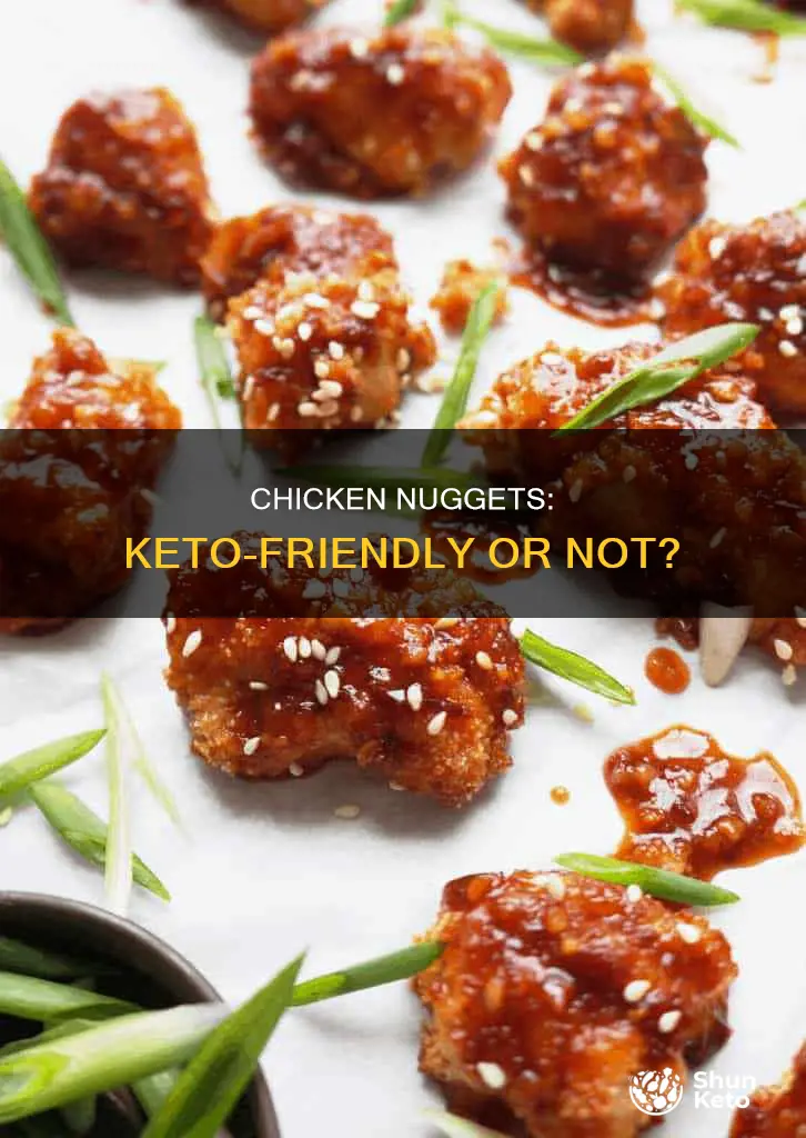 can you eat chicken nuggets in keto