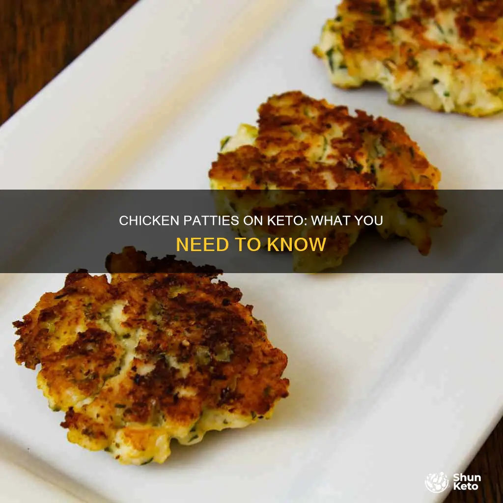 can you eat chicken patties on keto