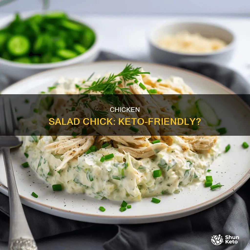 can you eat chicken salad chick on keto
