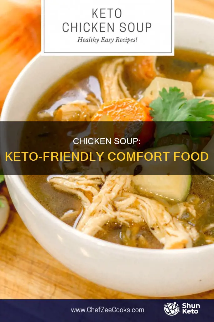 can you eat chicken soup on keto