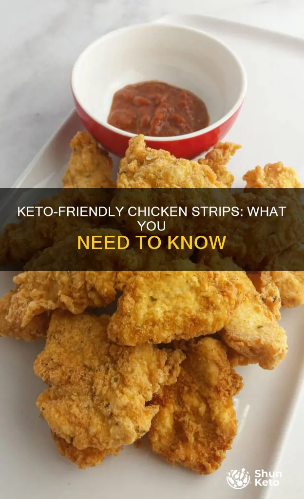 can you eat chicken strips on keto