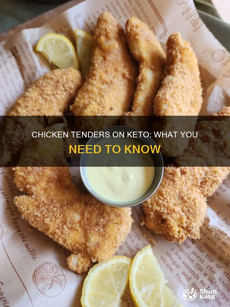 can you eat chicken tenders on keto
