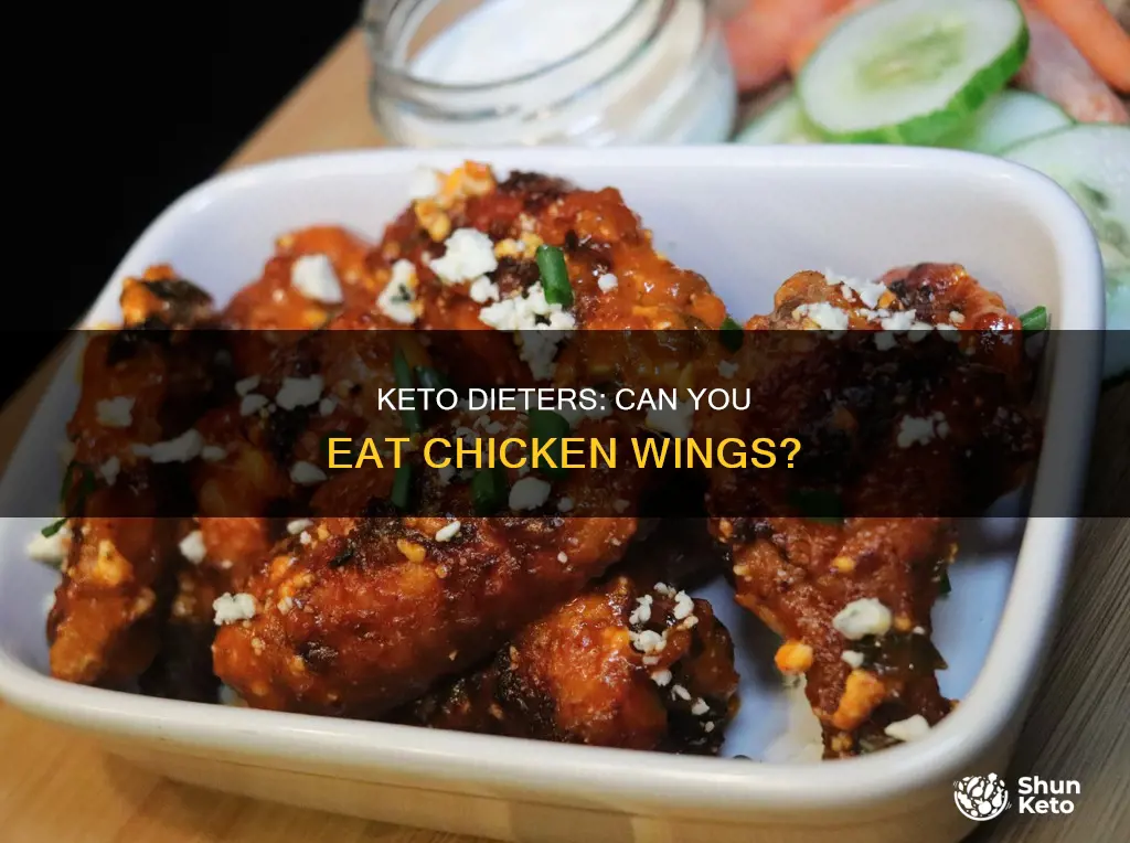 can you eat chicken wings on keto at wing daddys