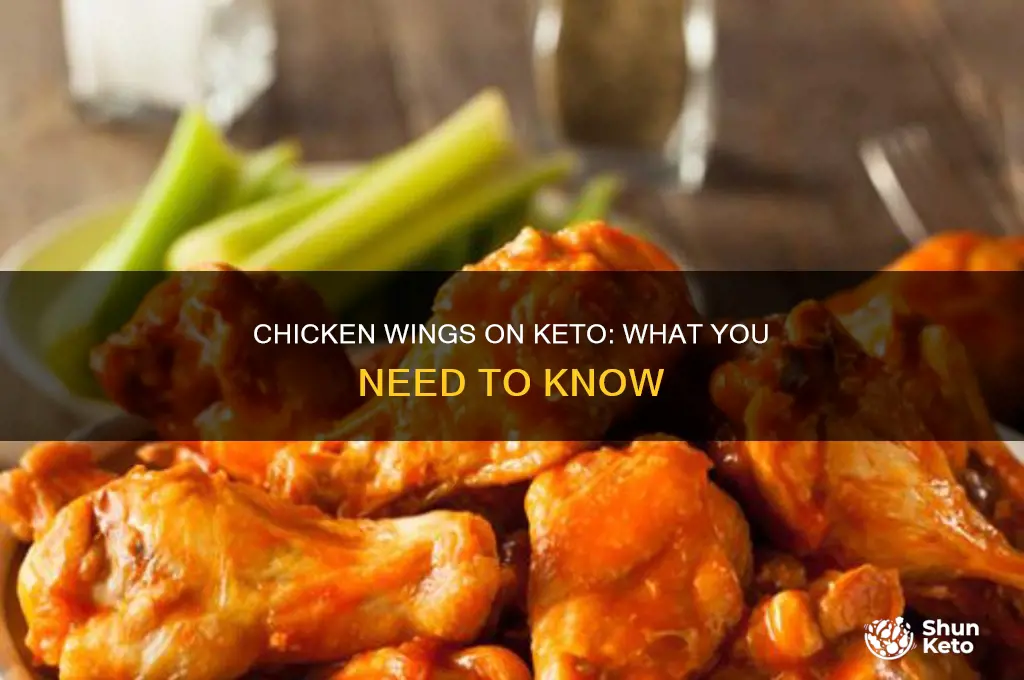 can you eat chicken wings on keto