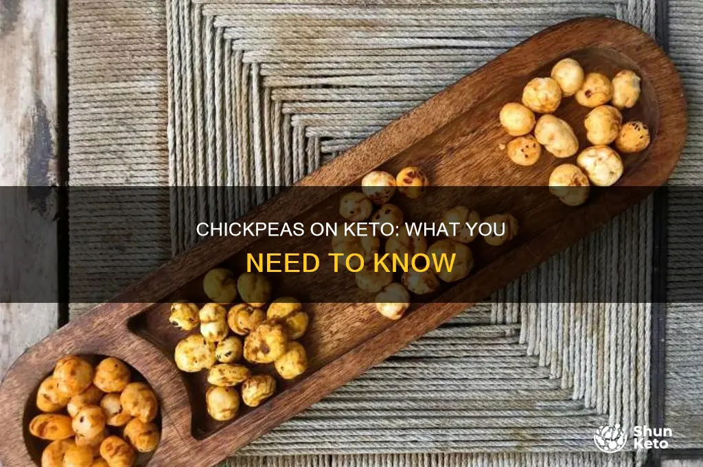 can you eat chickpeas on keto