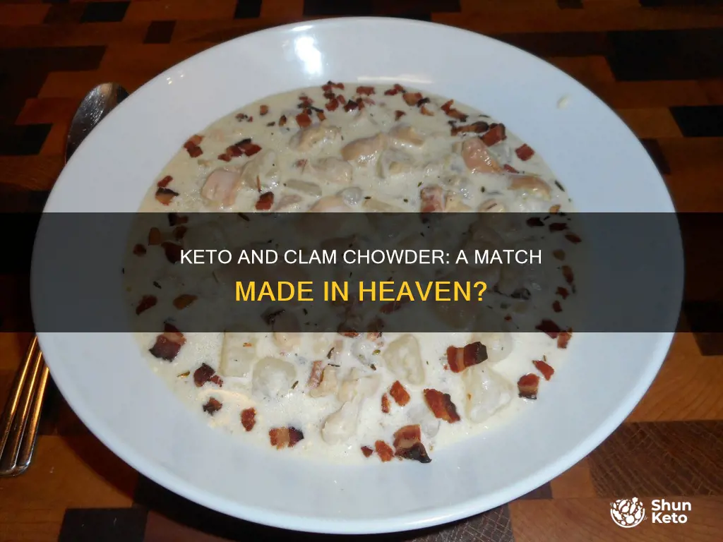 can you eat clam chowder on keto