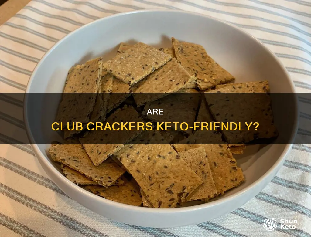 can you eat club crackers on keto