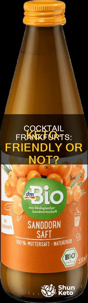 can you eat cocktail frankfurts on keto