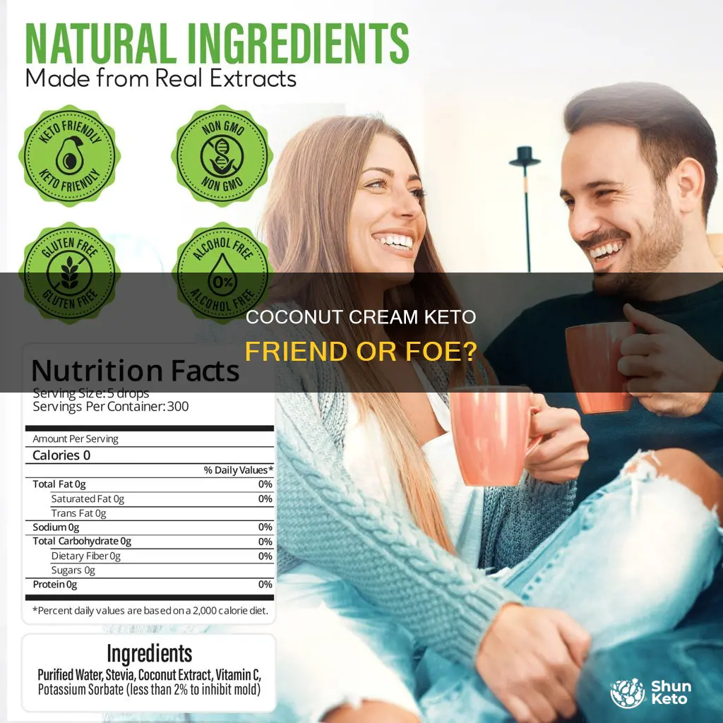 can you eat coconut cream on keto