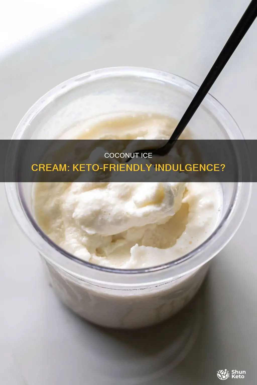 can you eat coconut ice cream on keto