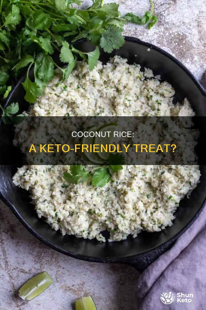 can you eat coconut rice on keto