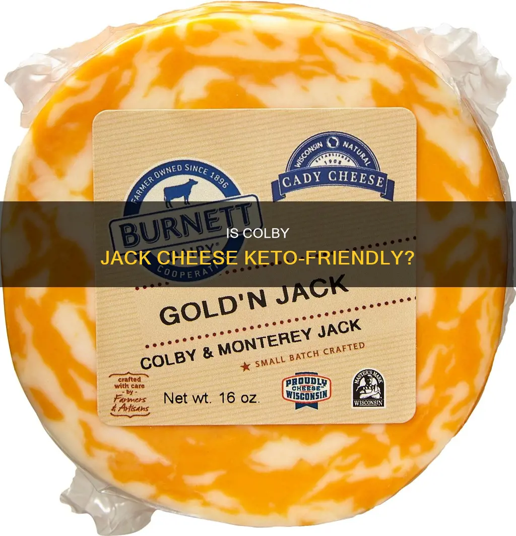 can you eat colby jack chesse on a keto diet