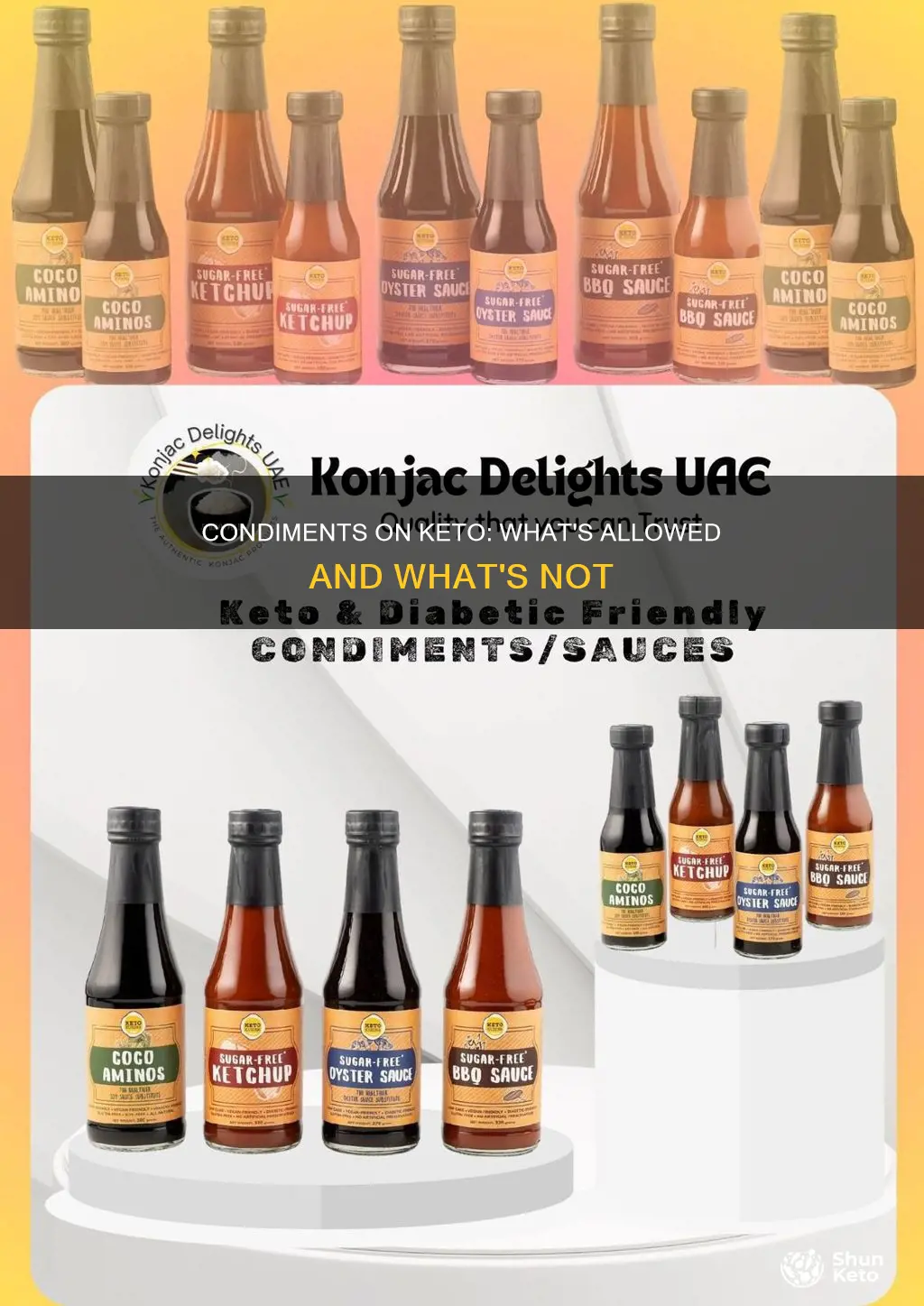 can you eat condiments on keto