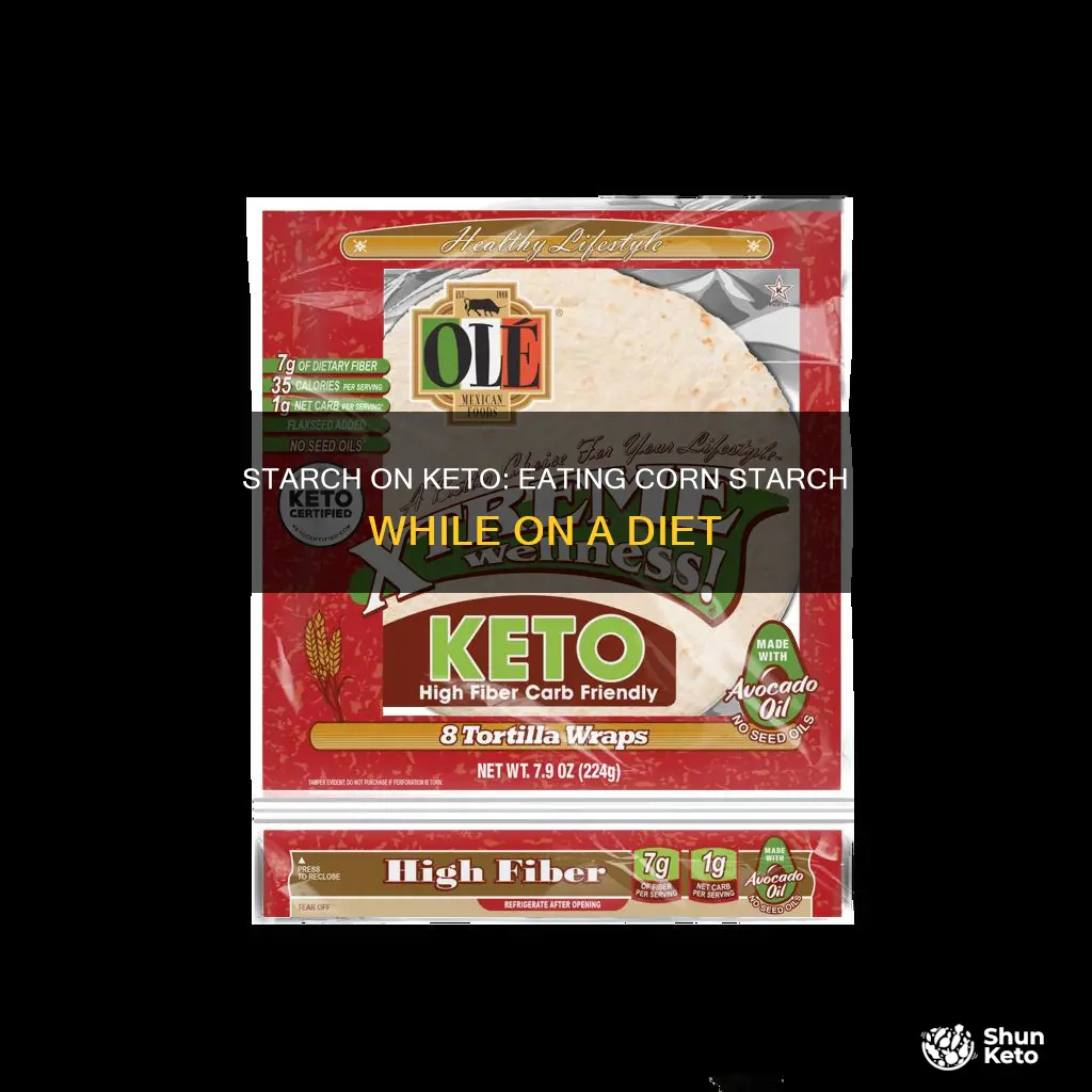 can you eat corn starch on keto