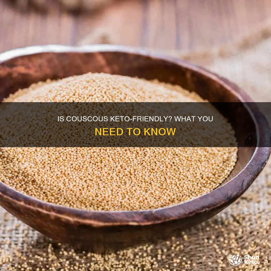 can you eat couscous on a keto diet