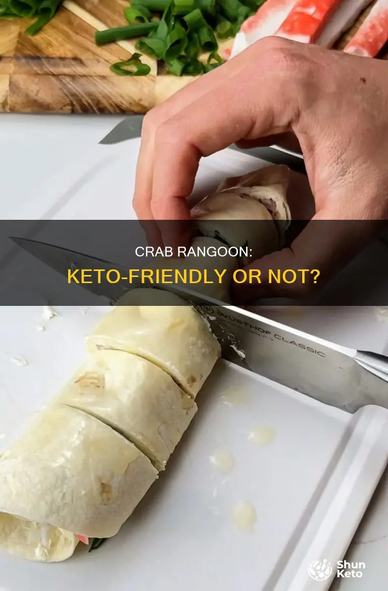 can you eat crab rangoon on keto