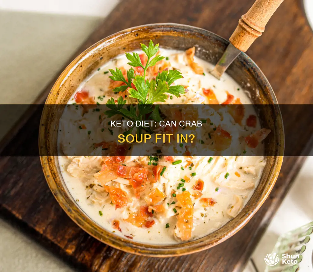 can you eat crab soup on keto diet