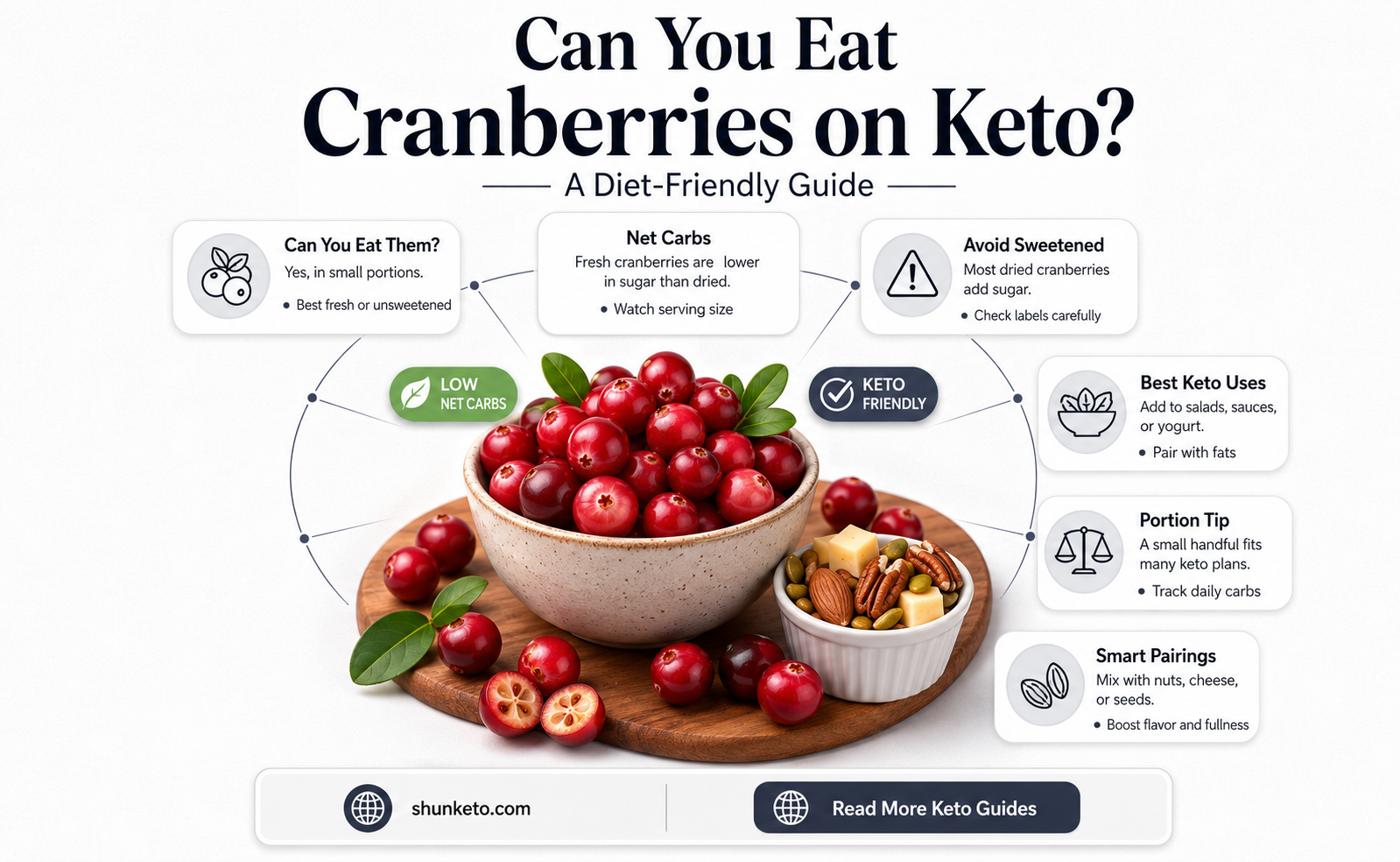 are cranberries allowed on keto diet
