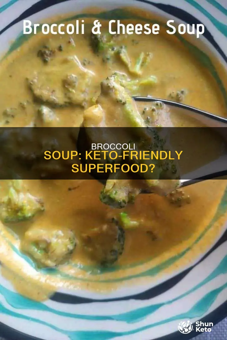 can you eat cream of broccoli soup on keto