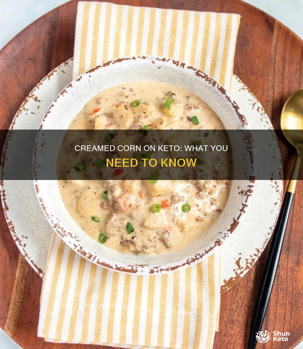 can you eat creamed corn on keto