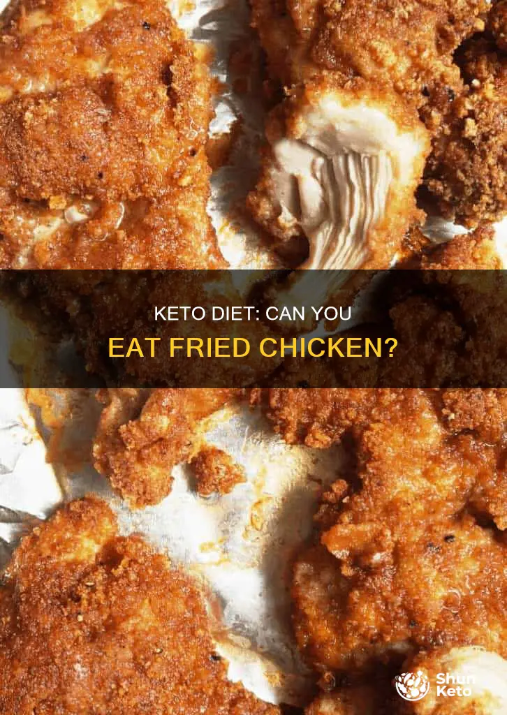 can you eat cried chicken on keto