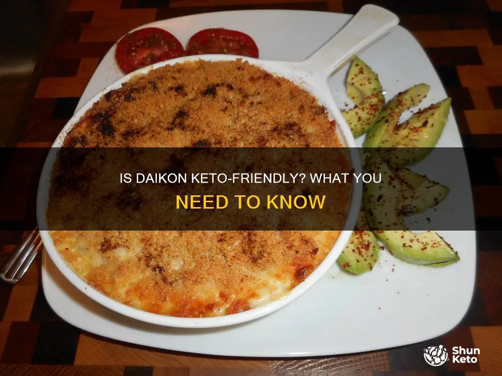 can you eat daikon on keto