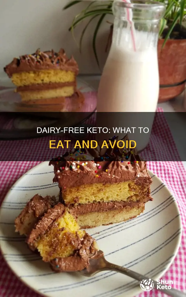 can you eat dairy free on keto