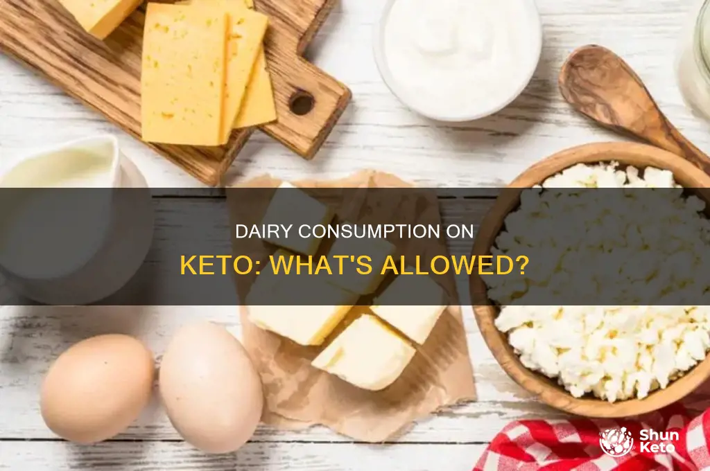can you eat dairy on keto