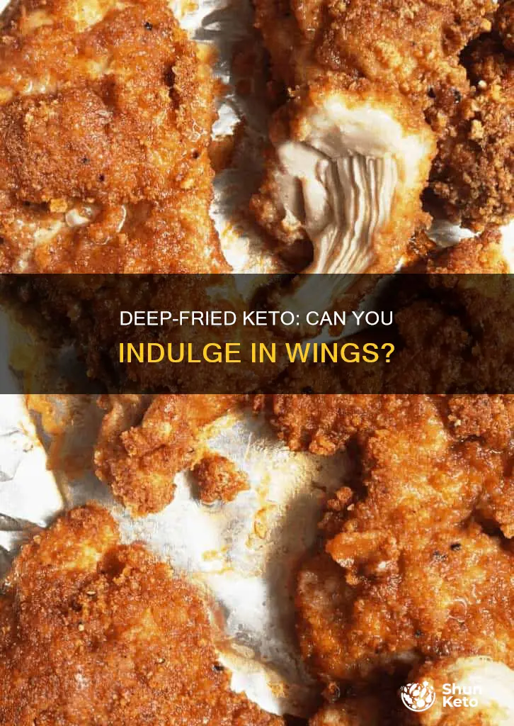 can you eat deep fried wings on keto