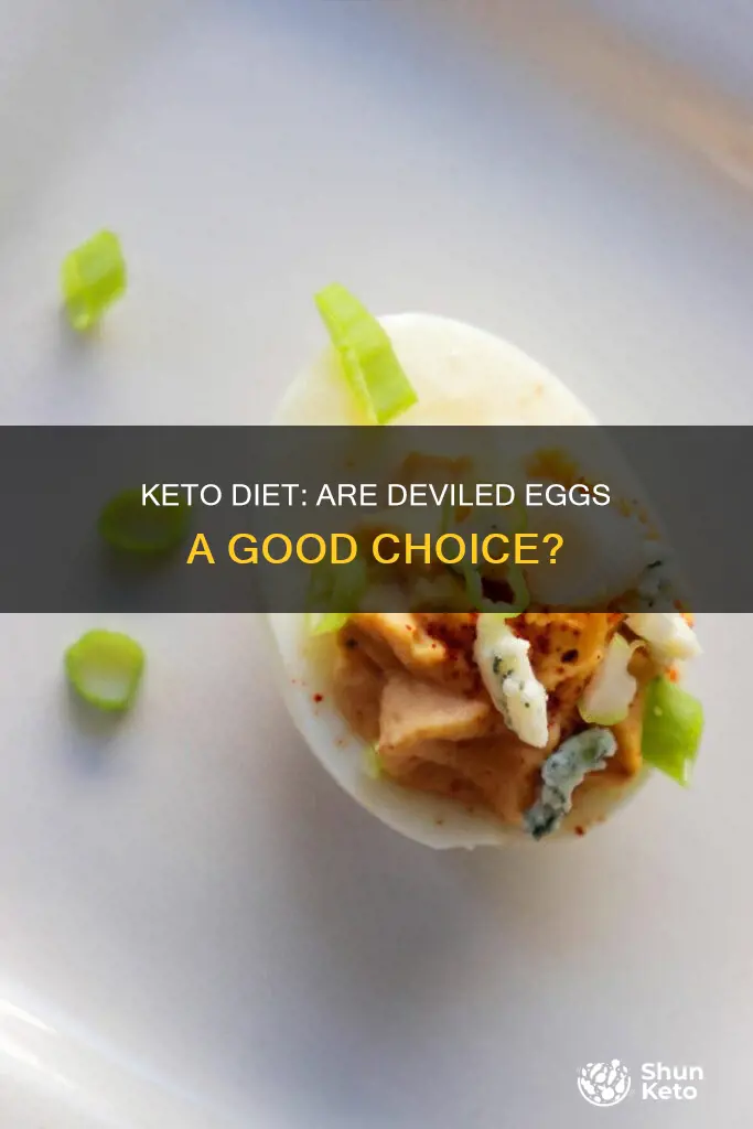 can you eat deviled eggs on a keto diet
