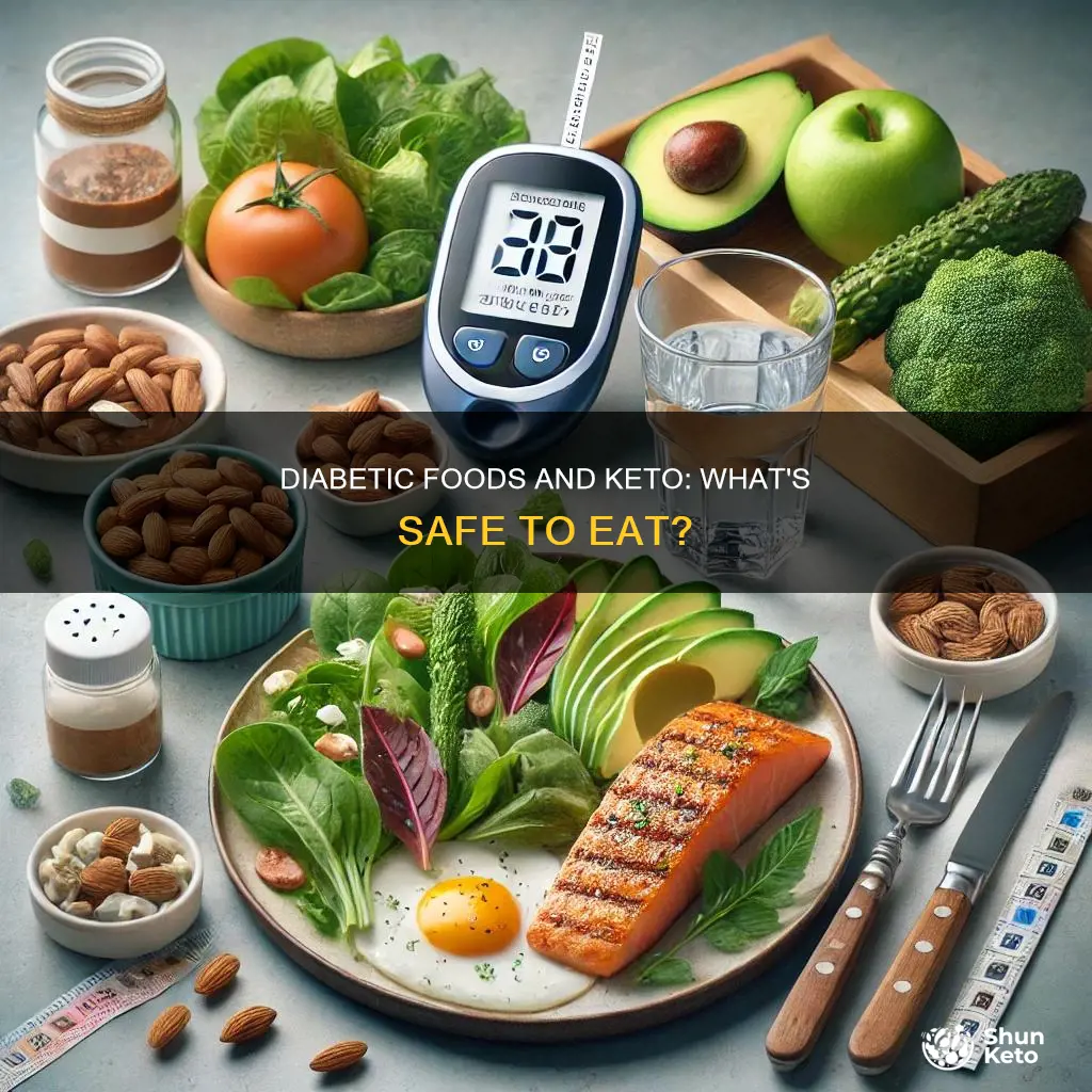 can you eat diabetic foods on keto